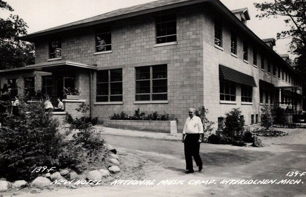 Interlochen Center for the Arts - Old Postcard View (newer photo)